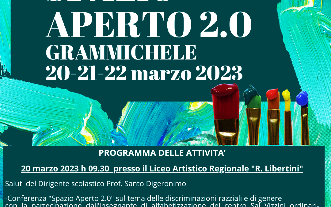 UNAR. XIX Settimana di azione contro il razzismo. Tre giorni di iniziative a Grammichele, con il progetto SPAZIO APERTO. Coinvolte le Cooperative sociali “Opera Prossima” e “Il Geranio”, con l’associazione “Giovani per i Giovani”