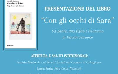 Le Cooperative sociali “Opera Prossima “e “Namastè “promuovono la presentazione del libro dell’on. Davide Faraone