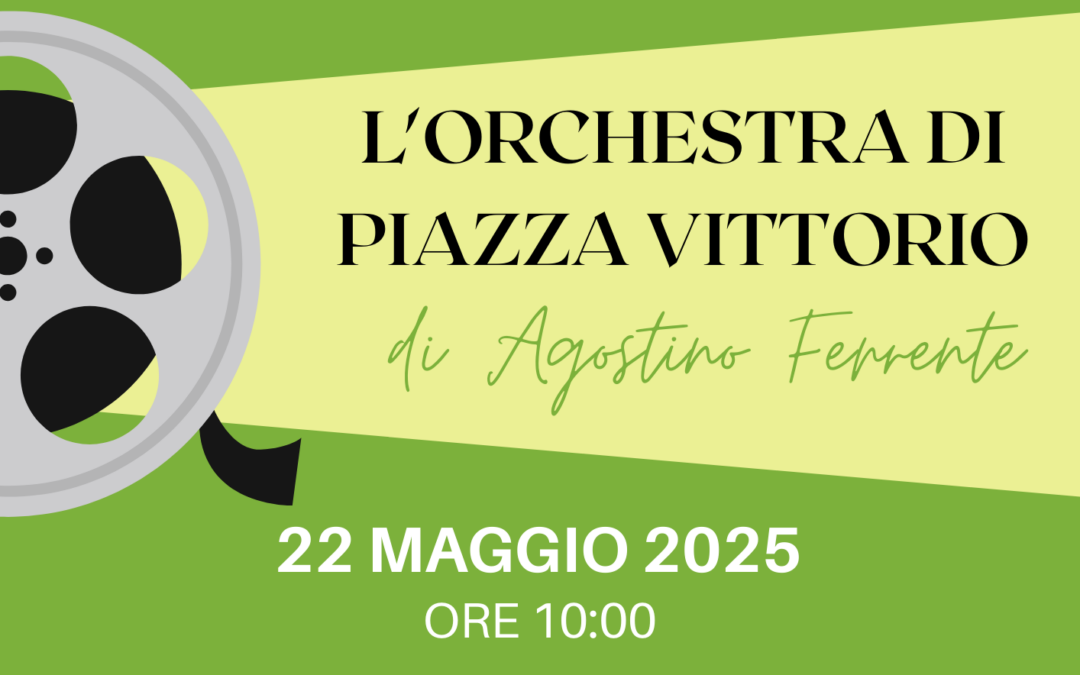 COMUNICATO STAMPA: “L’Orchestra di Piazza Vittorio” a Marsala: cinema e dialogo sull’integrazione
