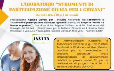 Workshop “Strumenti di partecipazione civica per i giovani” – Progetto Kairòs