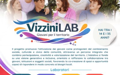 VizziniLab – Giovani per il territorio: al via il progetto per partecipazione e creatività giovanile
